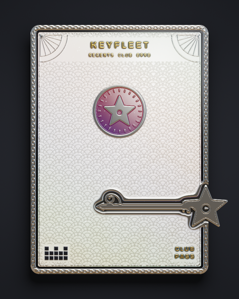 The card of Key 990