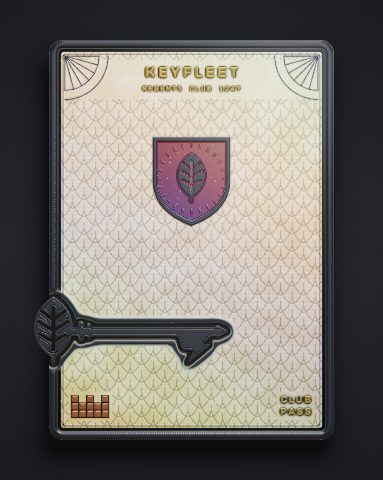 The card of Key 1,247