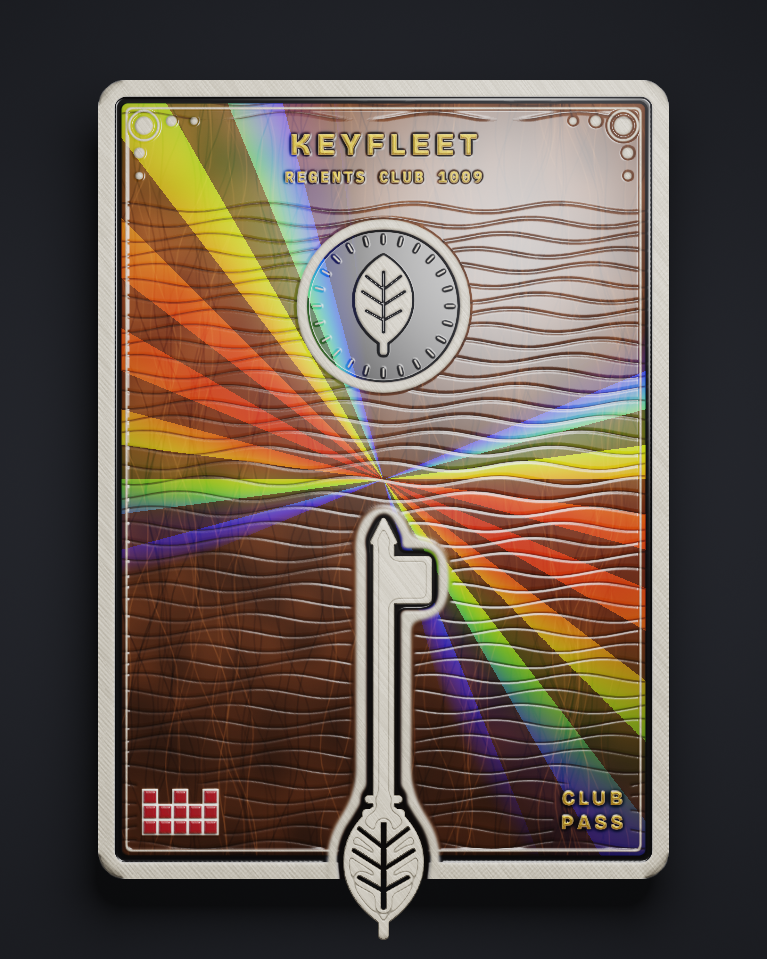 The card of Key 1,009
