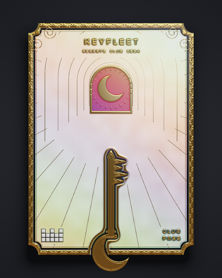 The card of Key 854