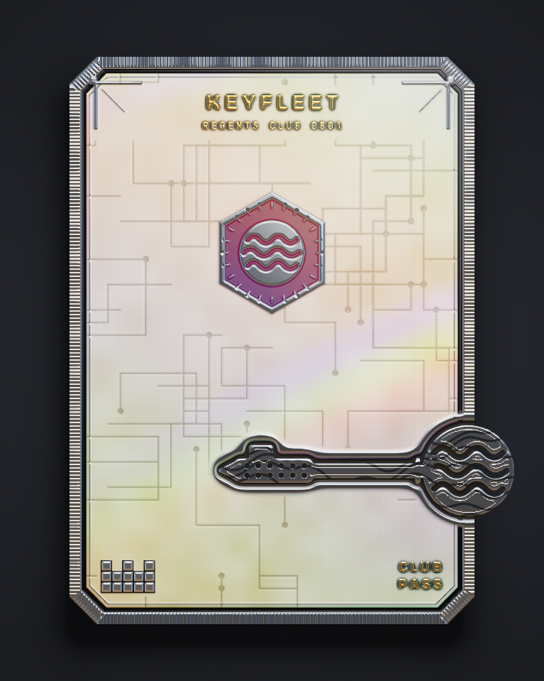 The card of Key 801