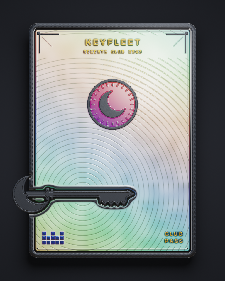 The card of Key 543