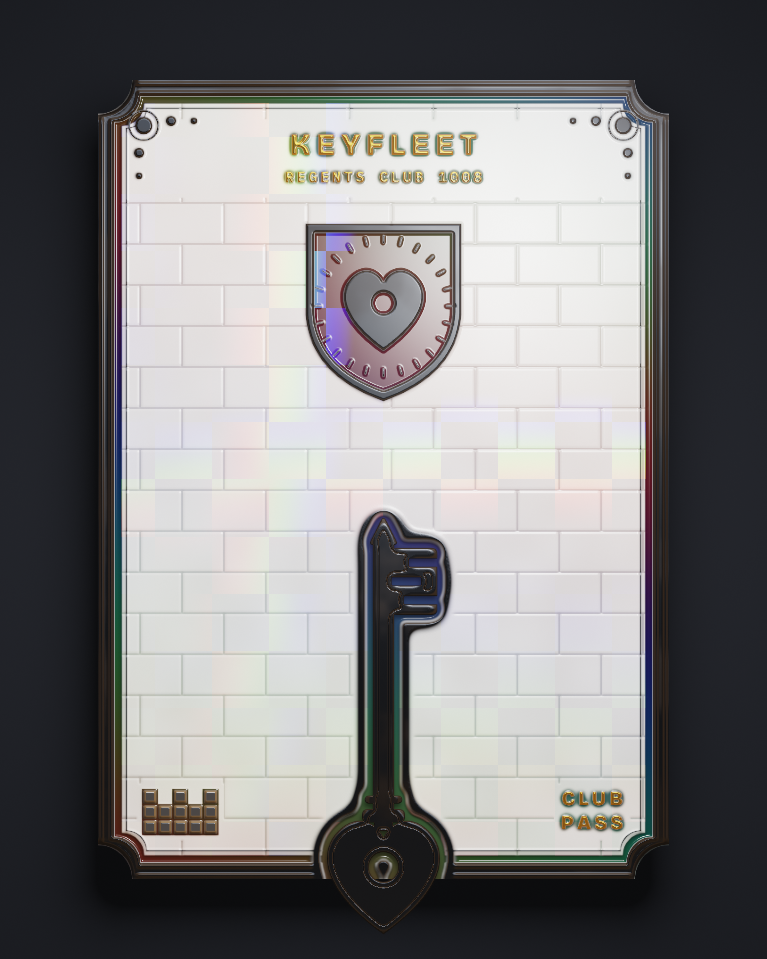 The card of Key 1,008