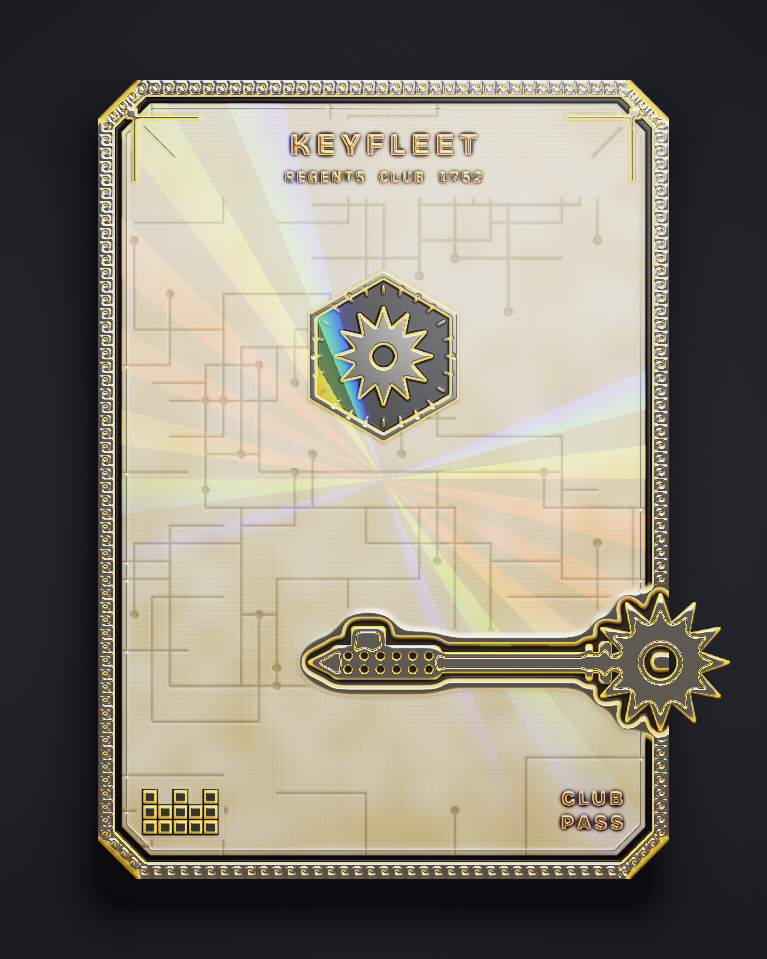 The card of Key 1,752