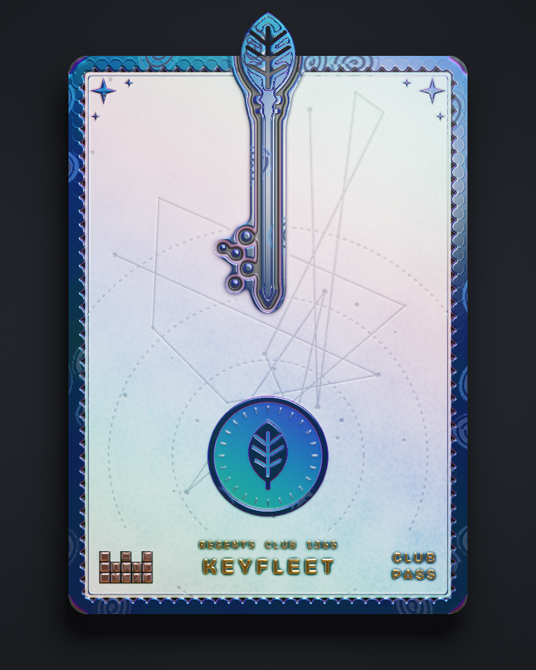 The card of Key 1,365