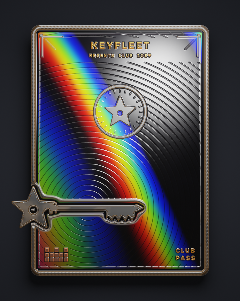 The card of Key 1,089
