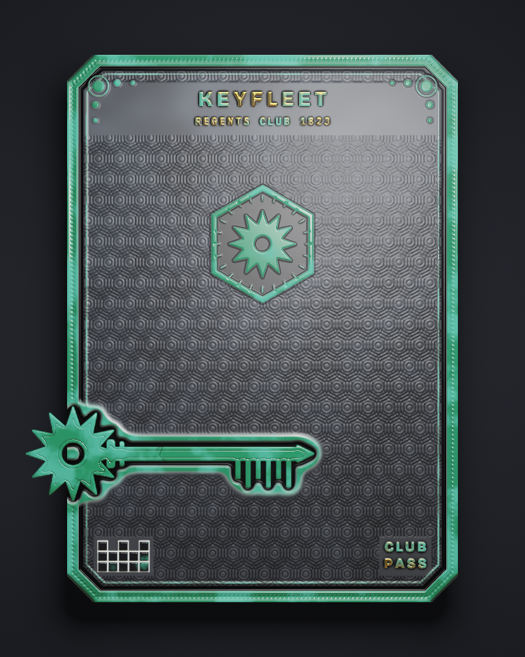 The card of Key 1,823