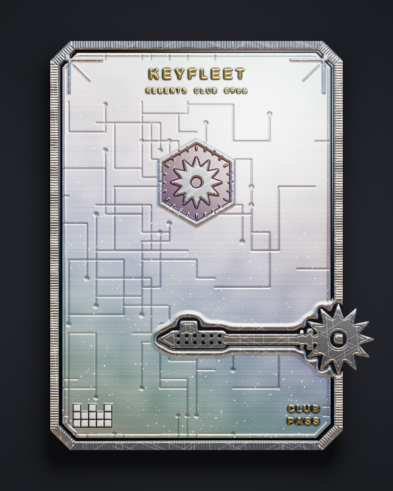 The card of Key 966