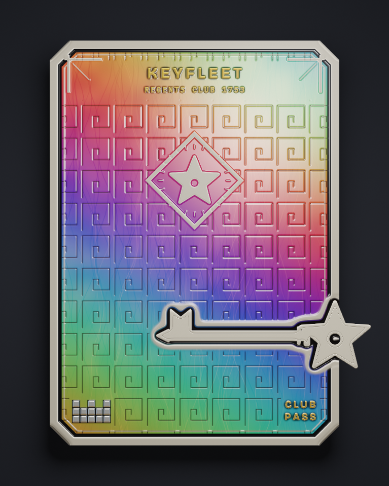 The card of Key 1,753