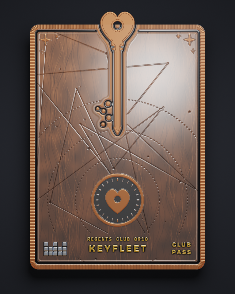 The card of Key 910