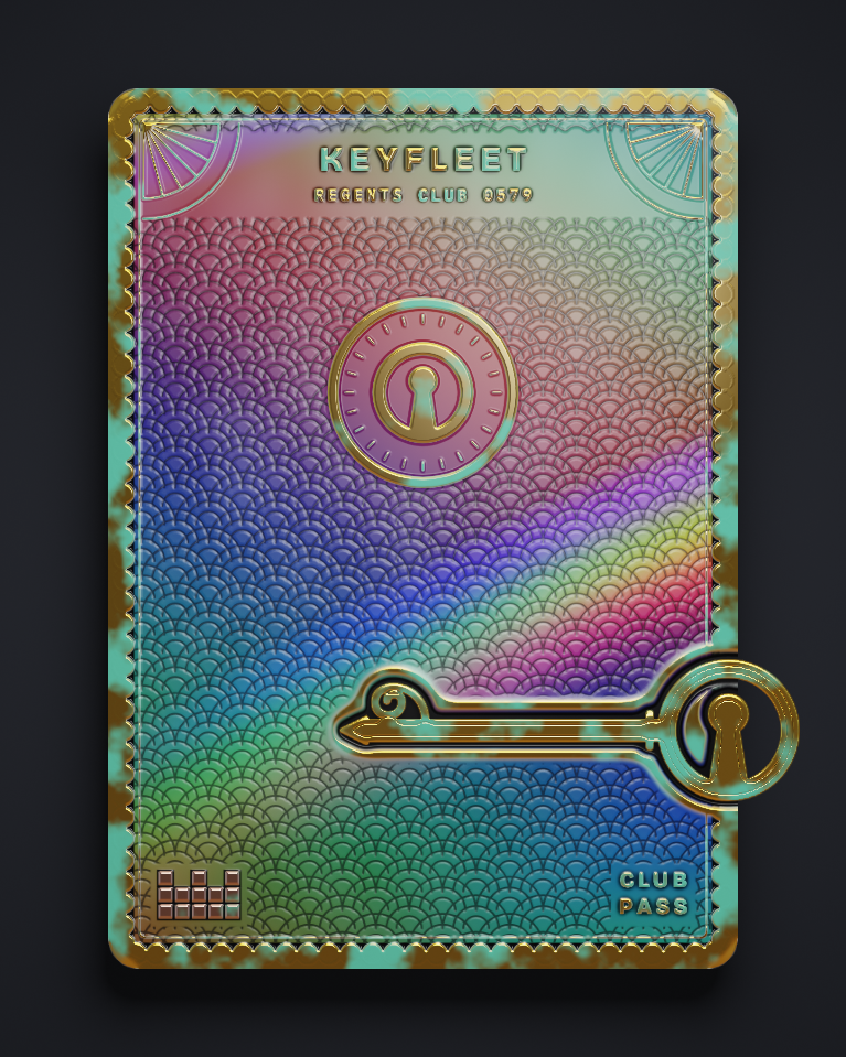 The card of Key 579