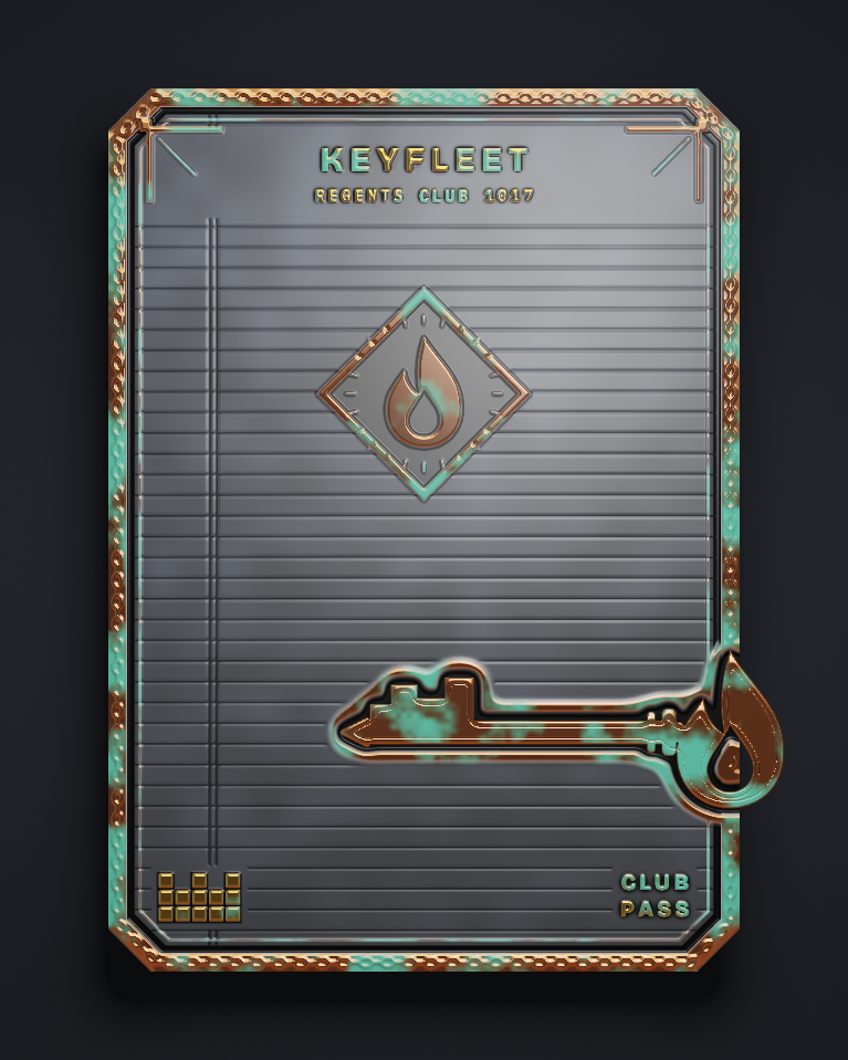 The card of Key 1,017