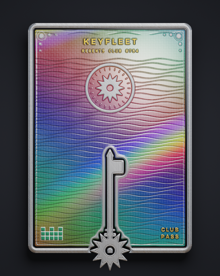 The card of Key 754