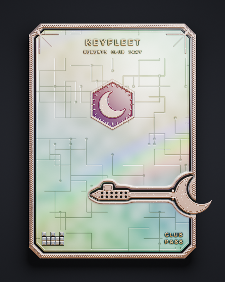 The card of Key 1,447