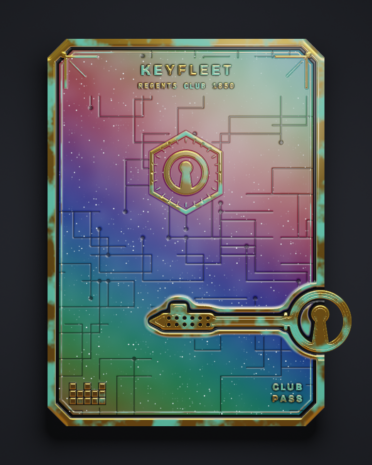 The card of Key 1,850