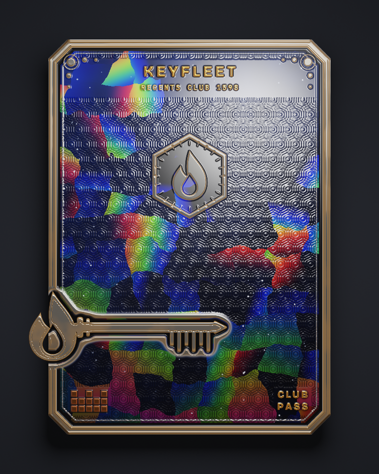 The card of Key 1,598