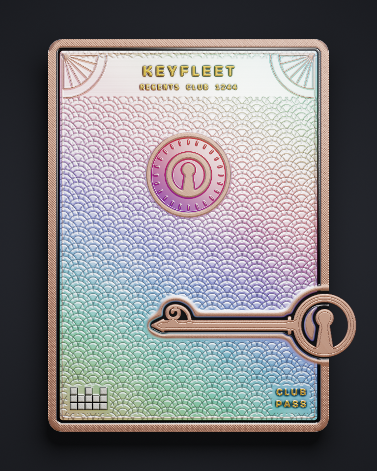 The card of Key 1,244