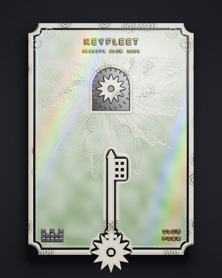 The card of Key 1,621