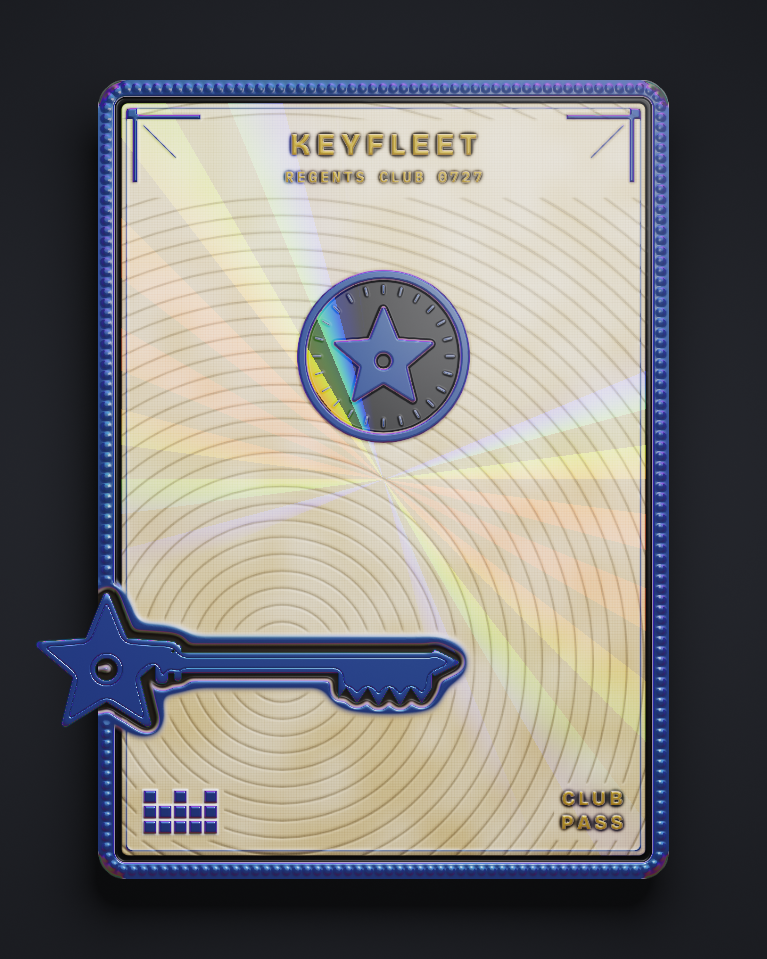 The card of Key 727