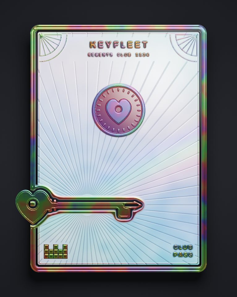 The card of Key 1,134