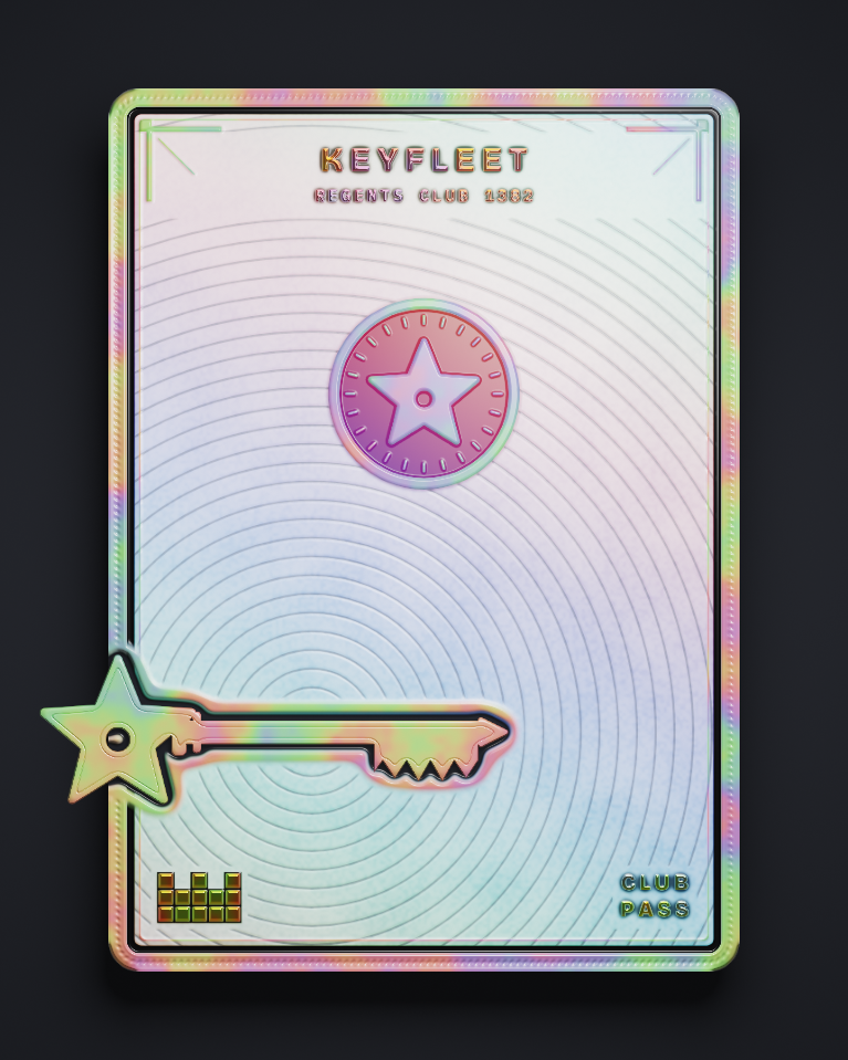 The card of Key 1,382