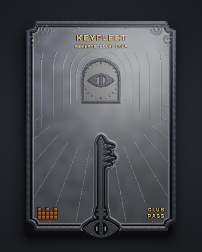 The card of Key 1,439