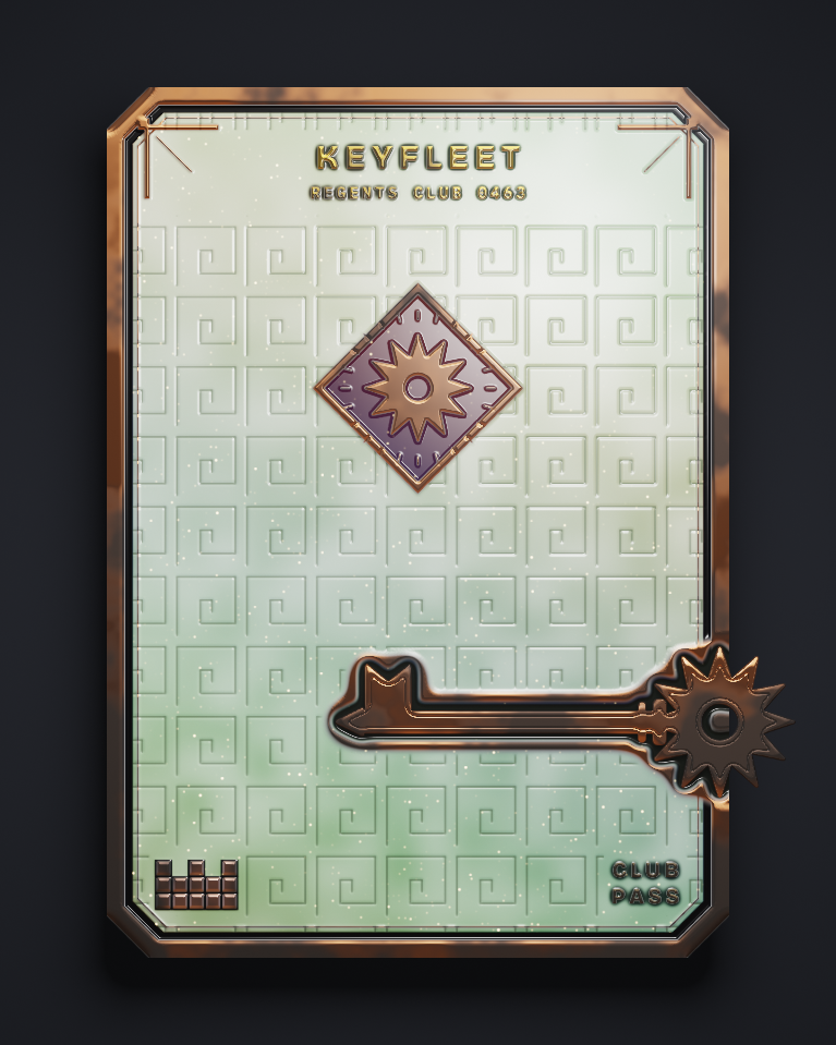 The card of Key 463