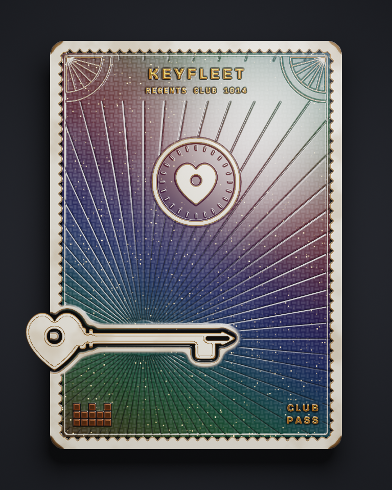 The card of Key 1,014