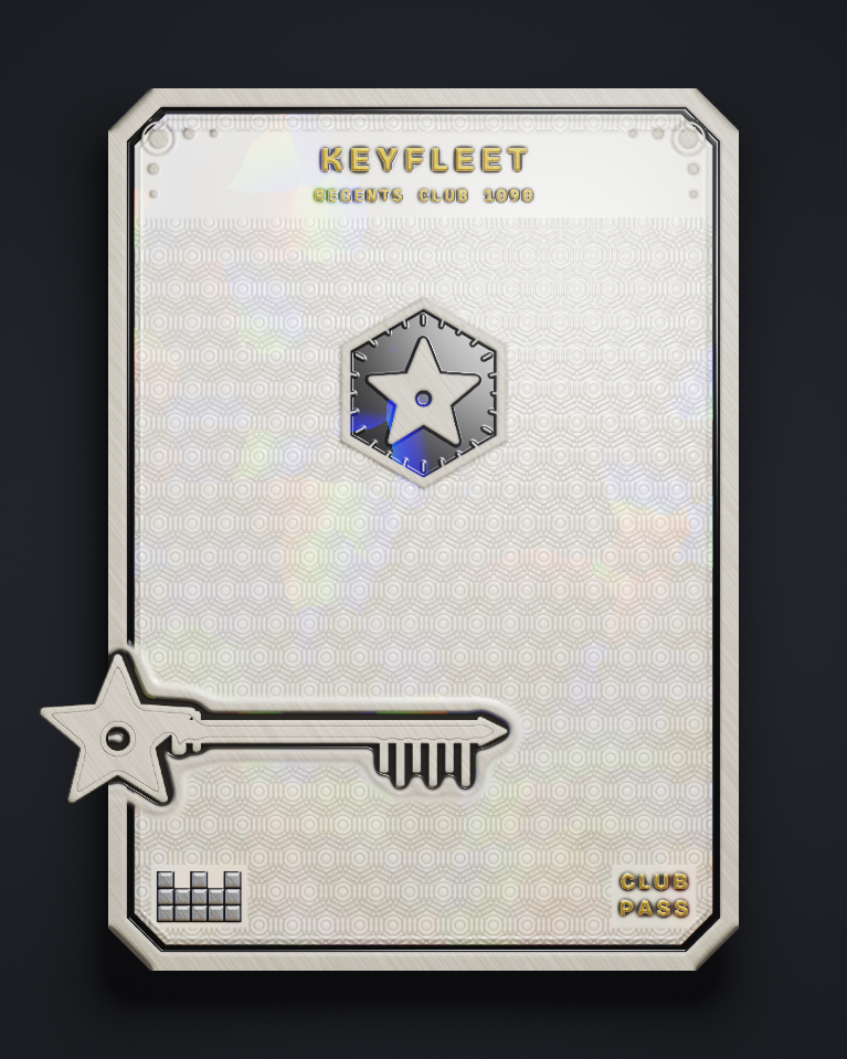 The card of Key 1,090