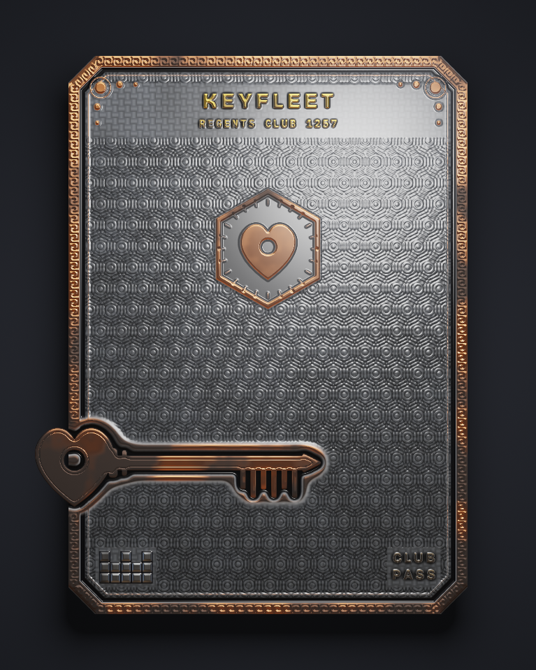 The card of Key 1,257