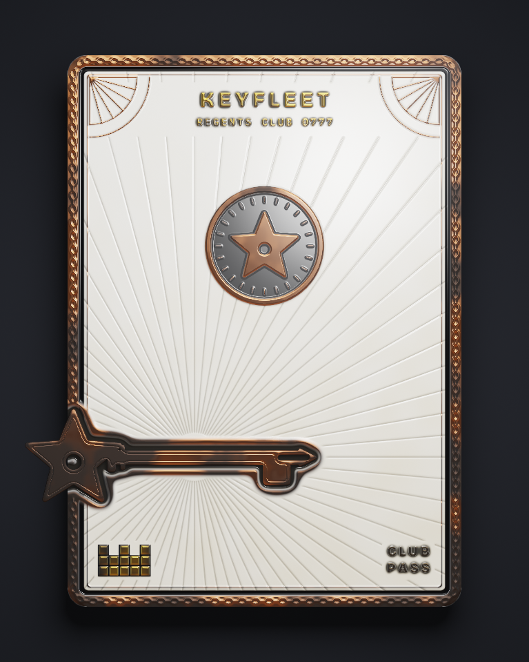 The card of Key 777