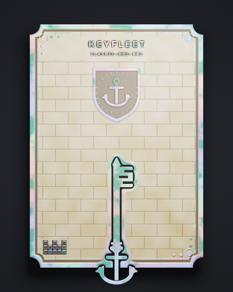 The card of Key 2
