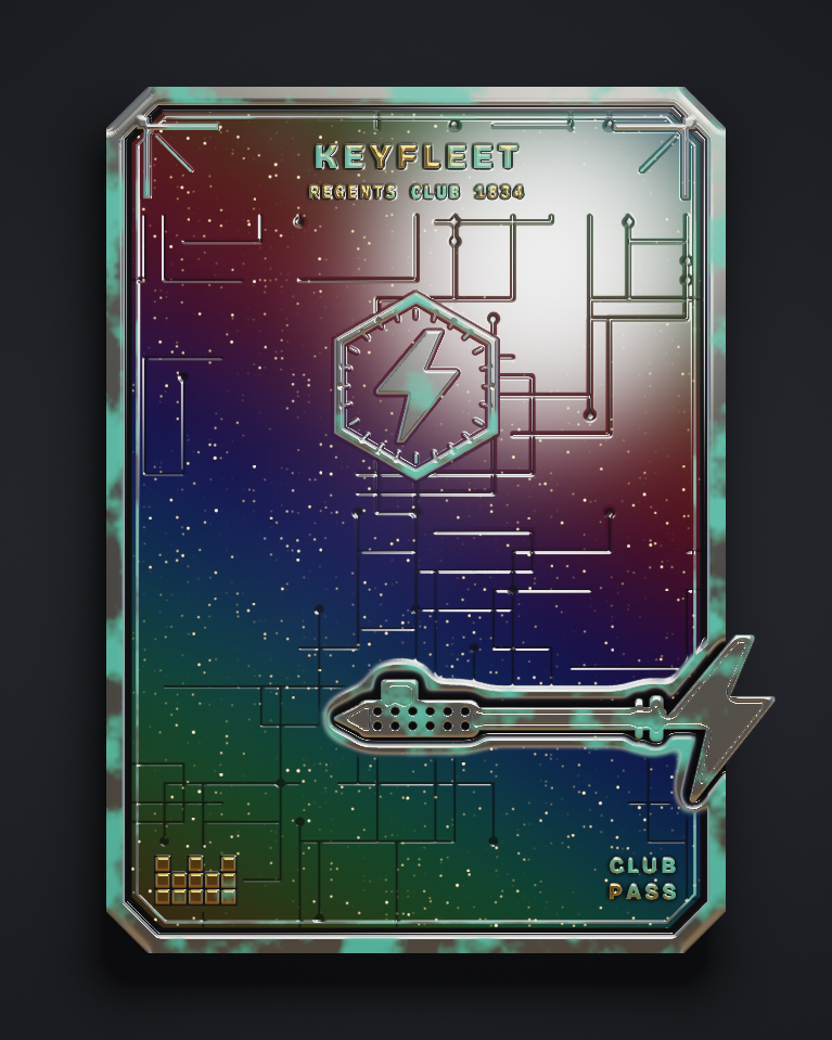 The card of Key 1,834