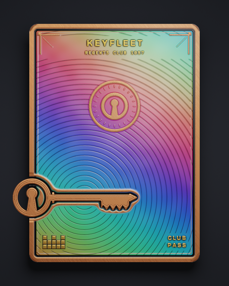 The card of Key 1,057