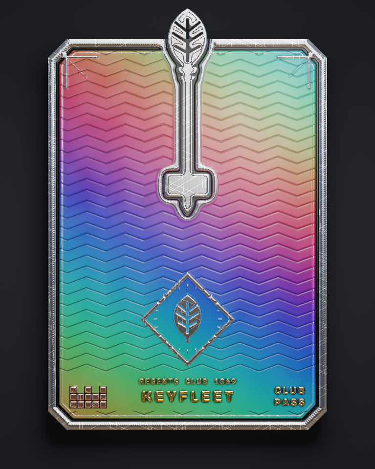 The card of Key 1,069