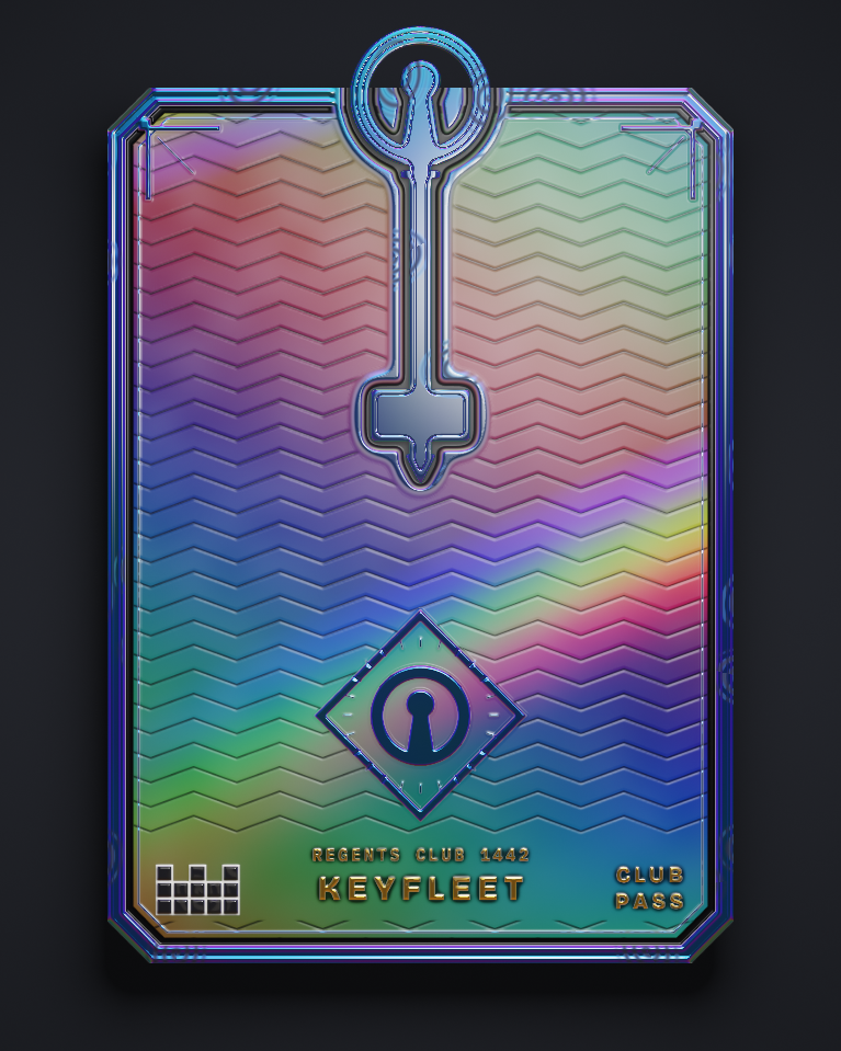 The card of Key 1,442