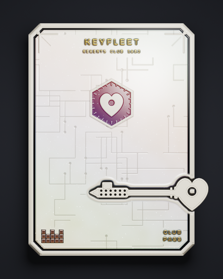 The card of Key 1,653