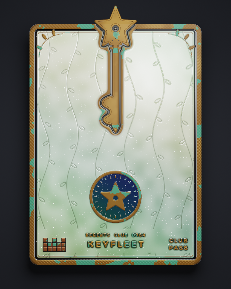 The card of Key 964