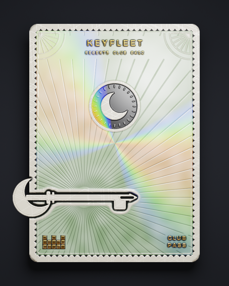 The card of Key 412