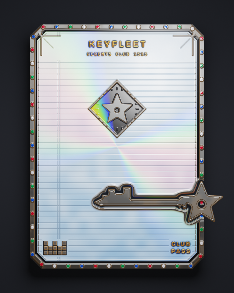 The card of Key 1,515