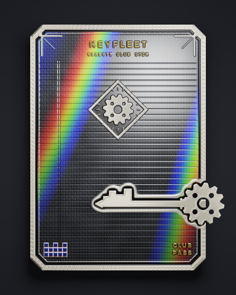 The card of Key 1,725