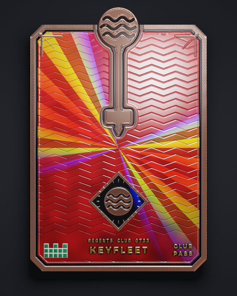 The card of Key 733