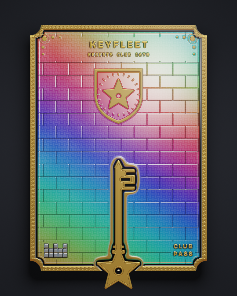 The card of Key 1,670
