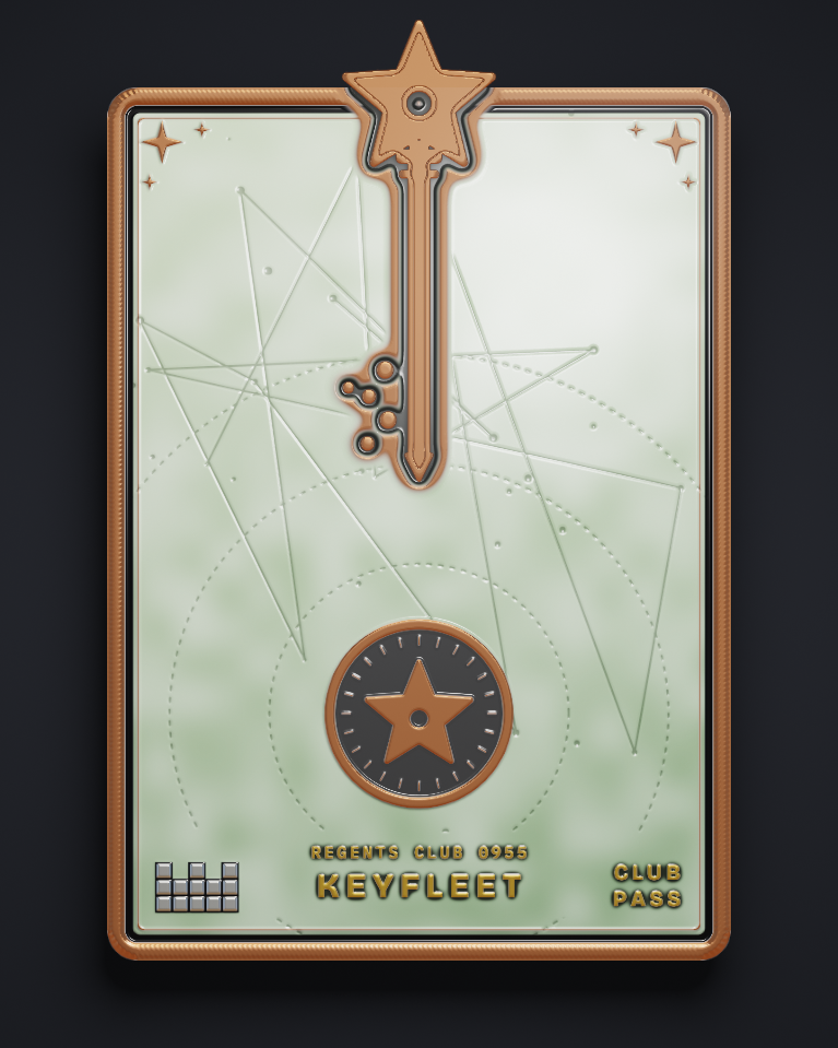 The card of Key 955