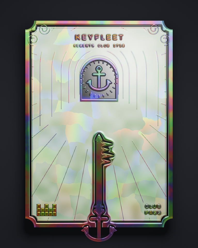 The card of Key 1,718