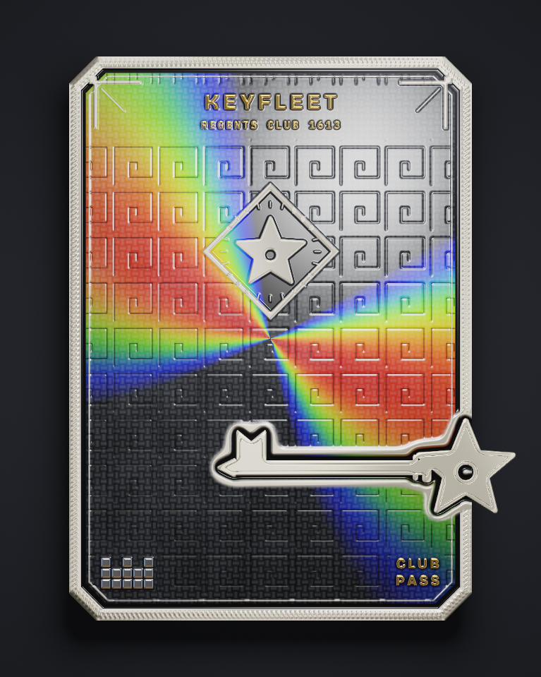 The card of Key 1,613