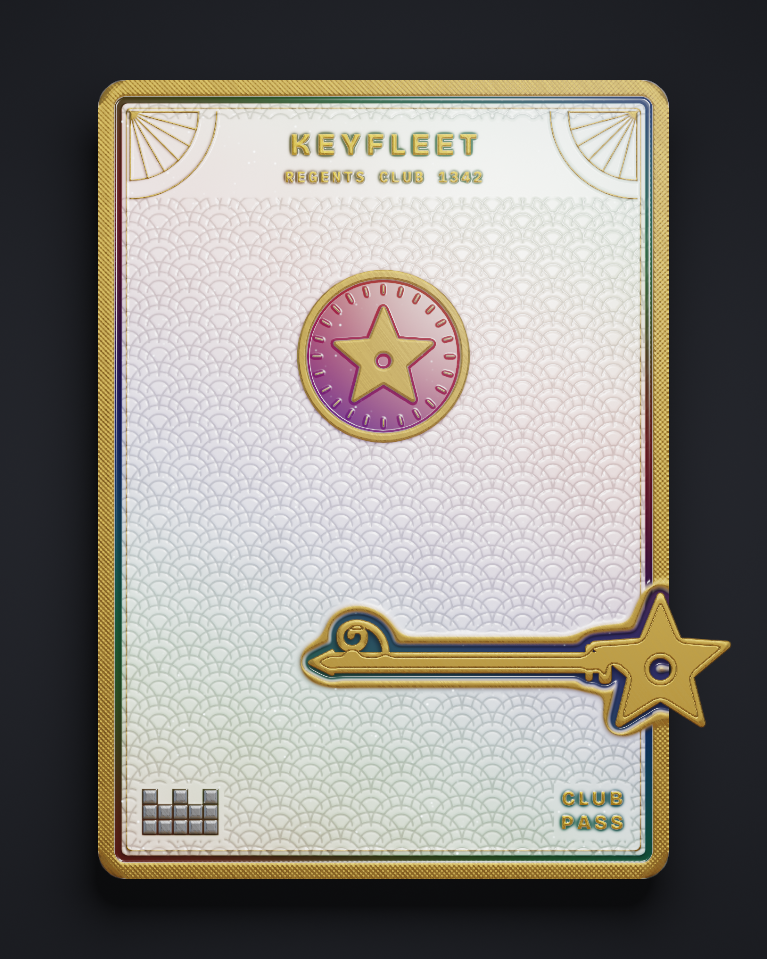 The card of Key 1,342