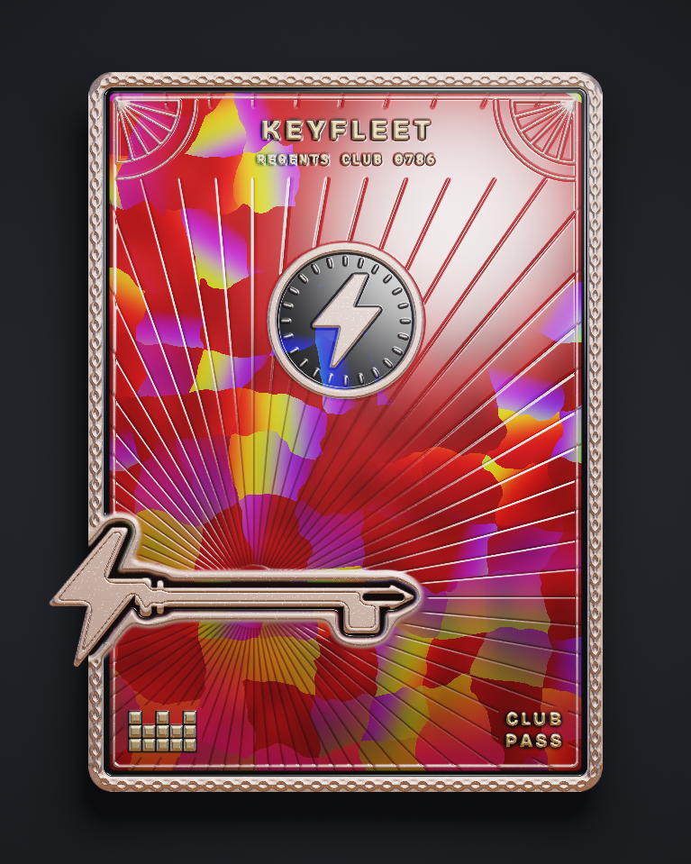 The card of Key 786