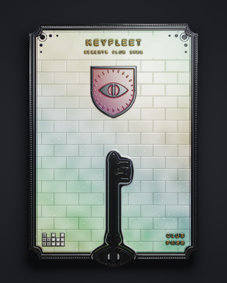 The card of Key 1,906