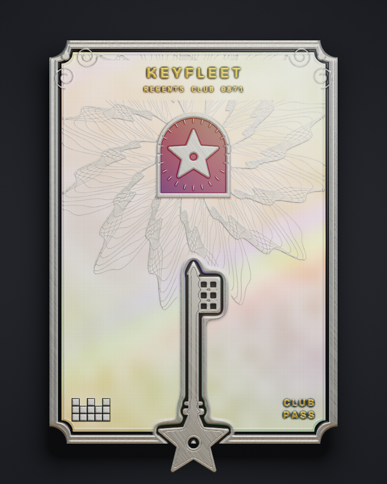 The card of Key 871